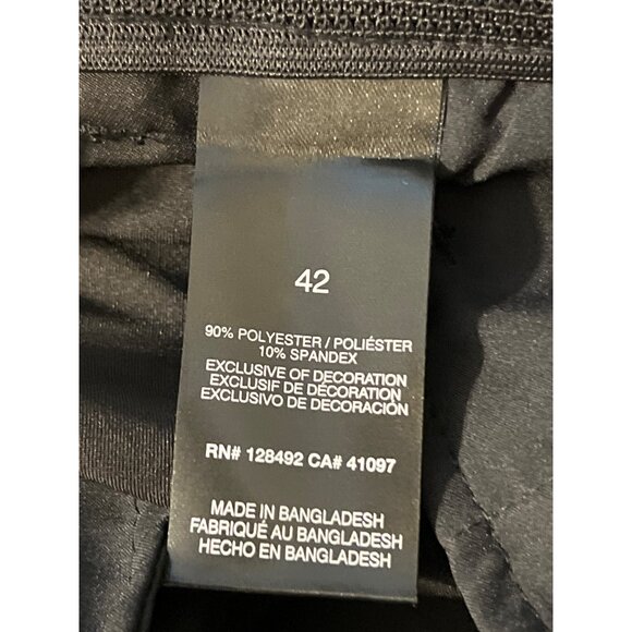 Greg Norman Performance Stretch Golf Shorts Upf Protection Black Size 42 NWT - Picture 5 of 5